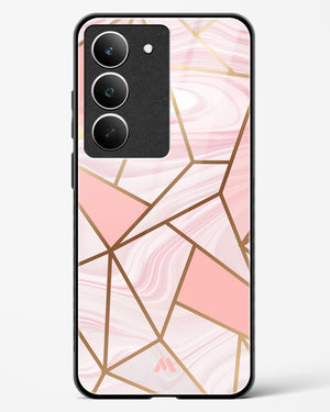 Liquid Marble in Pink Glass Case Phone Cover (Realme)