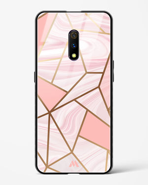 Liquid Marble in Pink Glass Case Phone Cover (Realme)