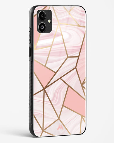 Liquid Marble in Pink Glass Case Phone Cover (Samsung)