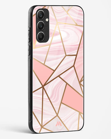 Liquid Marble in Pink Glass Case Phone Cover (Samsung)