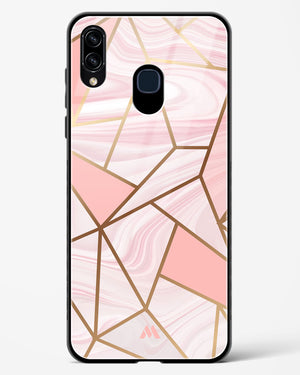 Liquid Marble in Pink Glass Case Phone Cover-(Samsung)