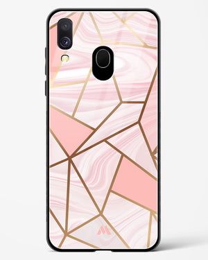 Liquid Marble in Pink Glass Case Phone Cover-(Samsung)