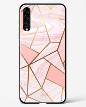 Liquid Marble in Pink Glass Case Phone Cover-(Samsung)