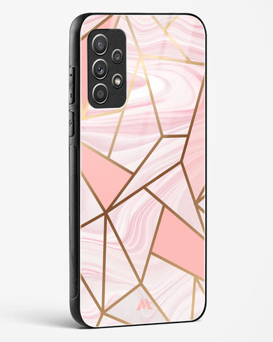 Liquid Marble in Pink Glass Case Phone Cover-(Samsung)