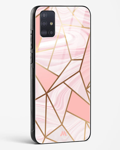 Liquid Marble in Pink Glass Case Phone Cover-(Samsung)