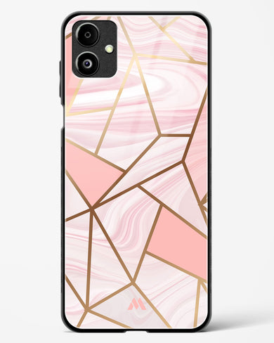 Liquid Marble in Pink Glass Case Phone Cover-(Samsung)