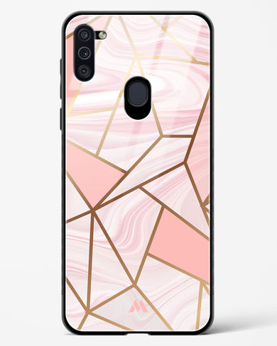 Liquid Marble in Pink Glass Case Phone Cover-(Samsung)