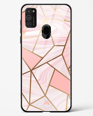 Liquid Marble in Pink Glass Case Phone Cover-(Samsung)