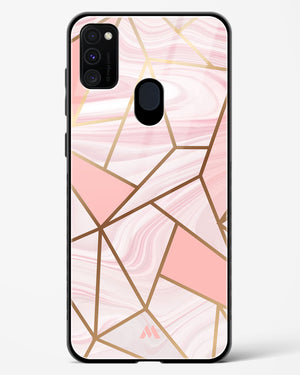 Liquid Marble in Pink Glass Case Phone Cover (Samsung)