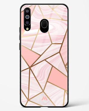 Liquid Marble in Pink Glass Case Phone Cover-(Samsung)