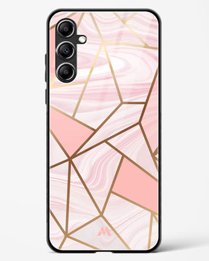 Liquid Marble in Pink Glass Case Phone Cover-(Samsung)