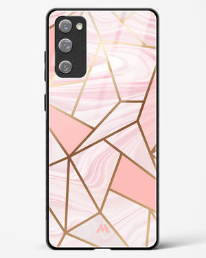 Liquid Marble in Pink Glass Case Phone Cover (Samsung)