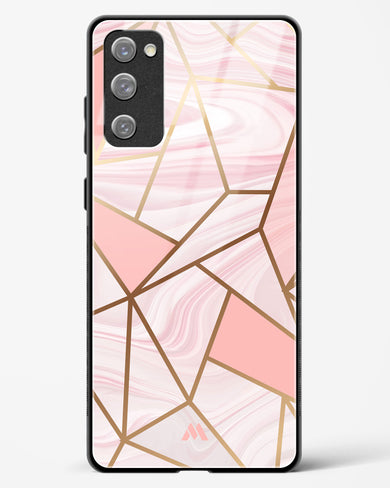 Liquid Marble in Pink Glass Case Phone Cover-(Samsung)