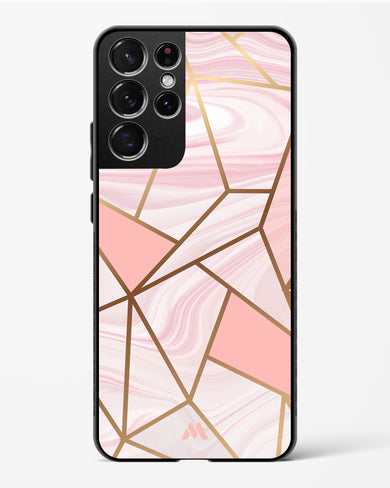 Liquid Marble in Pink Glass Case Phone Cover (Samsung)