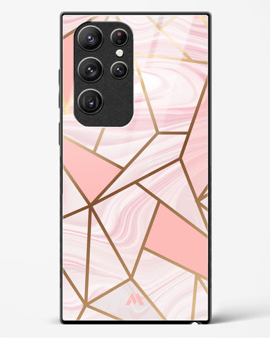 Liquid Marble in Pink Glass Case Phone Cover (Samsung)