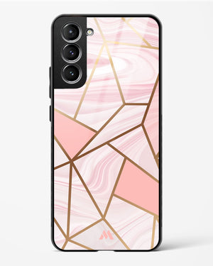 Liquid Marble in Pink Glass Case Phone Cover-(Samsung)