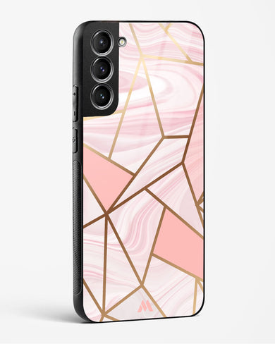 Liquid Marble in Pink Glass Case Phone Cover-(Samsung)