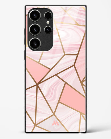 Liquid Marble in Pink Glass Case Phone Cover-(Samsung)