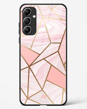 Liquid Marble in Pink Glass Case Phone Cover-(Samsung)