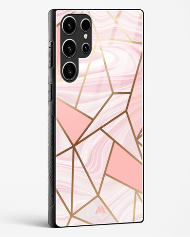 Liquid Marble in Pink Glass Case Phone Cover (Samsung)