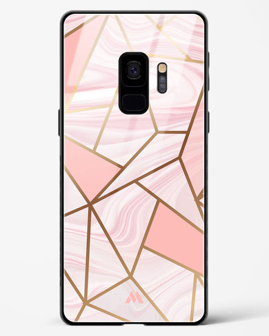 Liquid Marble in Pink Glass Case Phone Cover (Samsung)