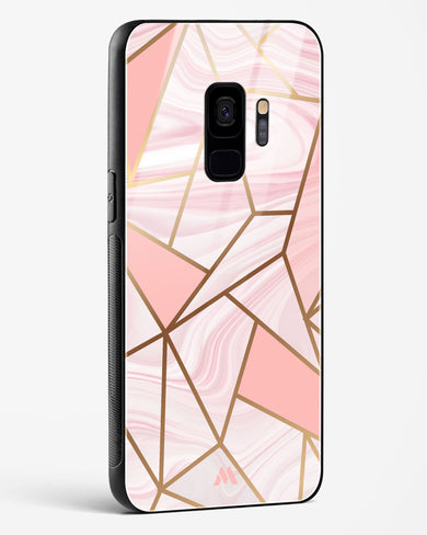 Liquid Marble in Pink Glass Case Phone Cover-(Samsung)