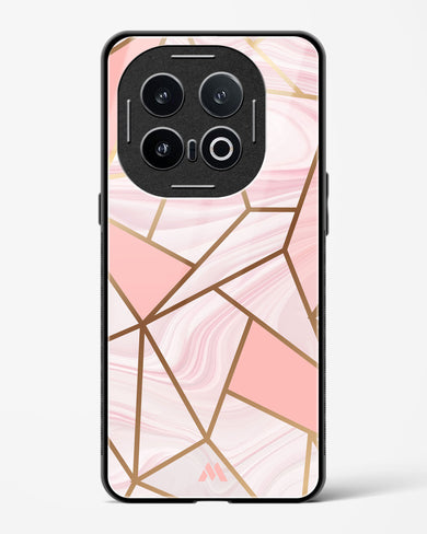 Liquid Marble in Pink Glass Case Phone Cover (Vivo)