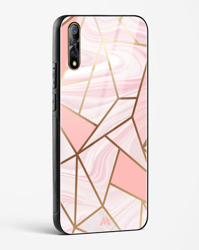 Liquid Marble in Pink Glass Case Phone Cover-(Vivo)