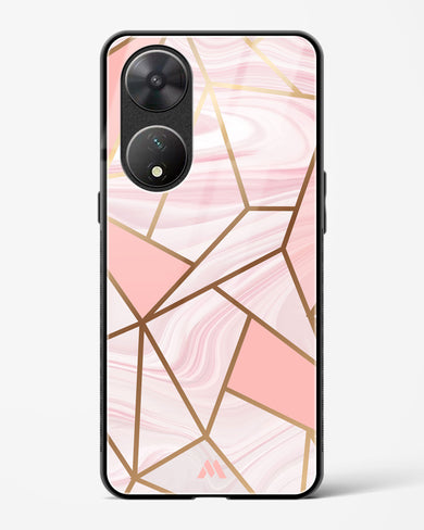 Liquid Marble in Pink Glass Case Phone Cover-(Vivo)