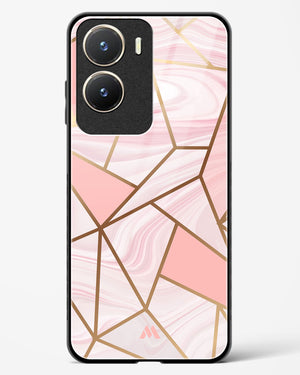 Liquid Marble in Pink Glass Case Phone Cover (Vivo)