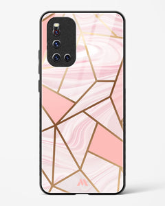 Liquid Marble in Pink Glass Case Phone Cover (Vivo)