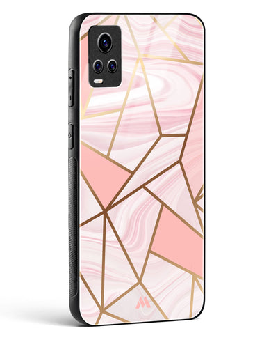 Liquid Marble in Pink Glass Case Phone Cover-(Vivo)