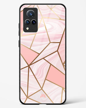 Liquid Marble in Pink Glass Case Phone Cover-(Vivo)