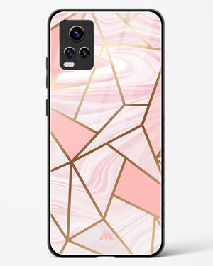 Liquid Marble in Pink Glass Case Phone Cover-(Vivo)