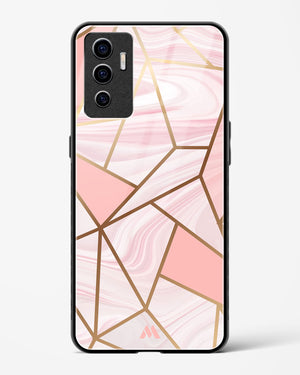 Liquid Marble in Pink Glass Case Phone Cover-(Vivo)