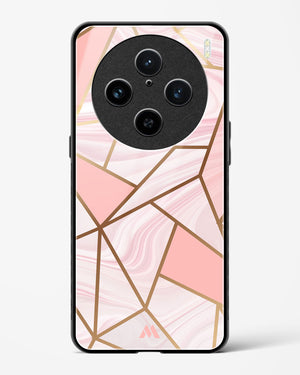 Liquid Marble in Pink Glass Case Phone Cover (Vivo)