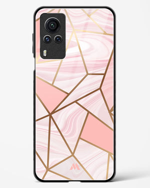 Liquid Marble in Pink Glass Case Phone Cover (Vivo)