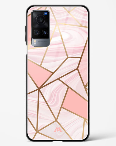 Liquid Marble in Pink Glass Case Phone Cover-(Vivo)