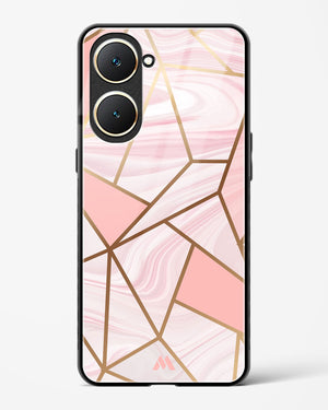 Liquid Marble in Pink Glass Case Phone Cover (Vivo)