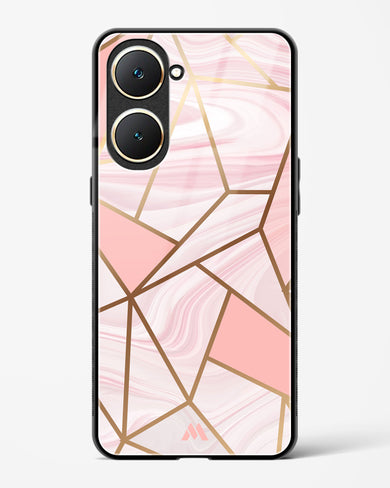 Liquid Marble in Pink Glass Case Phone Cover (Vivo)