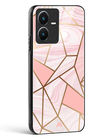 Liquid Marble in Pink Glass Case Phone Cover-(Vivo)