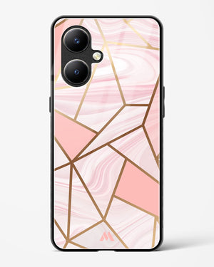 Liquid Marble in Pink Glass Case Phone Cover (Vivo)