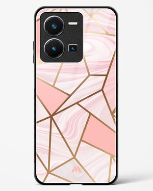 Liquid Marble in Pink Glass Case Phone Cover-(Vivo)