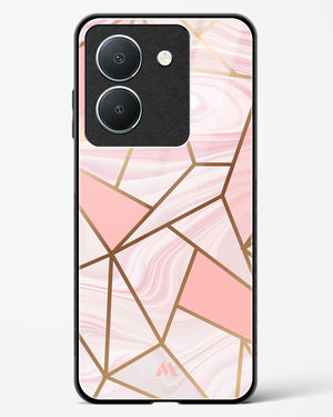 Liquid Marble in Pink Glass Case Phone Cover (Vivo)