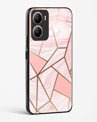 Liquid Marble in Pink Glass Case Phone Cover-(Vivo)