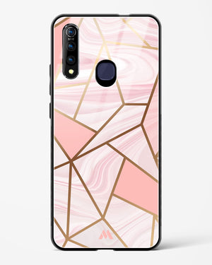 Liquid Marble in Pink Glass Case Phone Cover (Vivo)