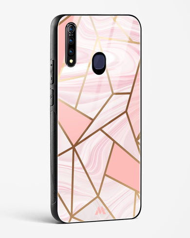 Liquid Marble in Pink Glass Case Phone Cover (Vivo)