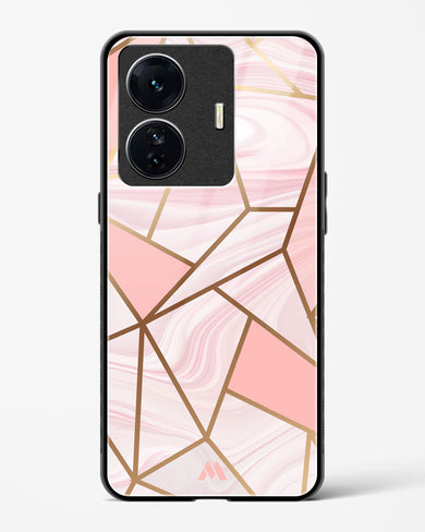 Liquid Marble in Pink Glass Case Phone Cover-(Vivo)