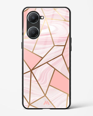 Liquid Marble in Pink Glass Case Phone Cover (Vivo)