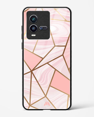 Liquid Marble in Pink Glass Case Phone Cover-(Vivo)